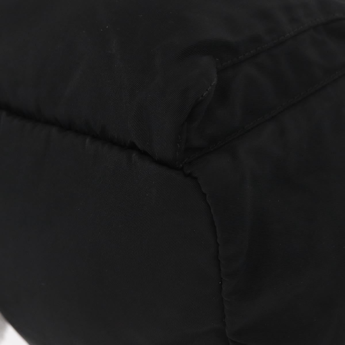 Prada Front Pocket Backpack Tessuto, BLACK, NYLON, Backpack