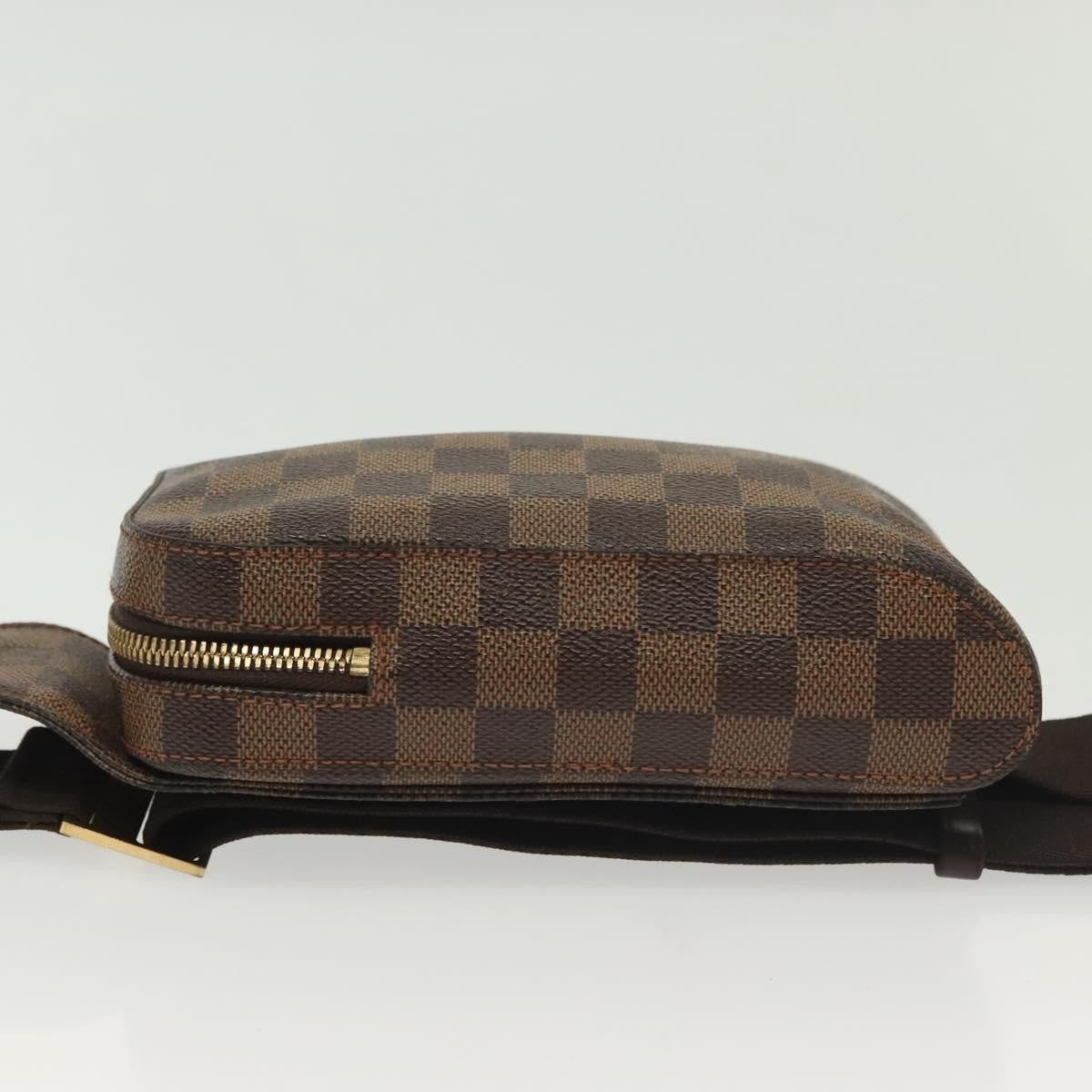 Louis Vuitton Geronimos Waist Bag Damier, BROWN, CANVAS, Shoulder bag