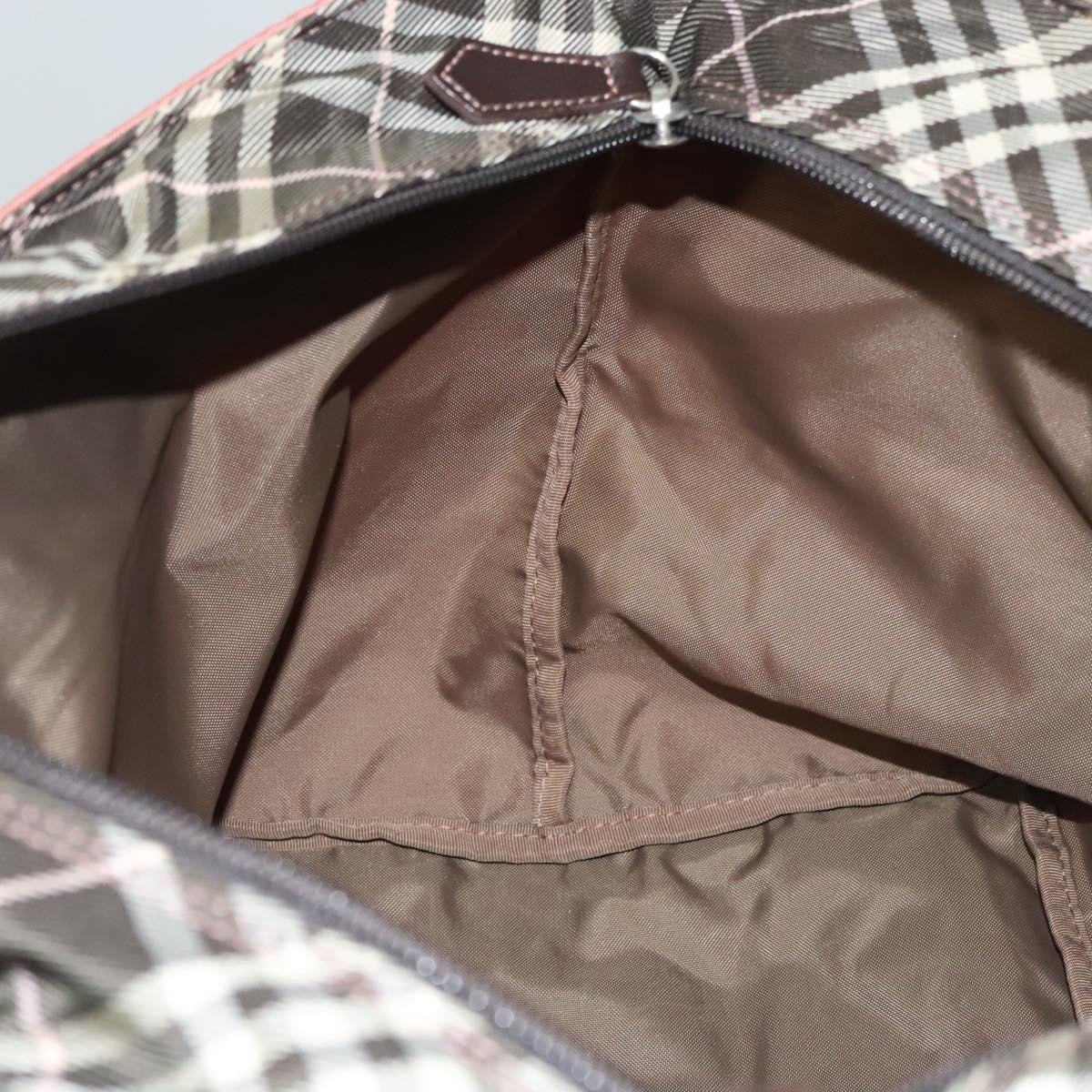 Burberry Nova Check Tote Nylon, PINK, NYLON, Tote bag