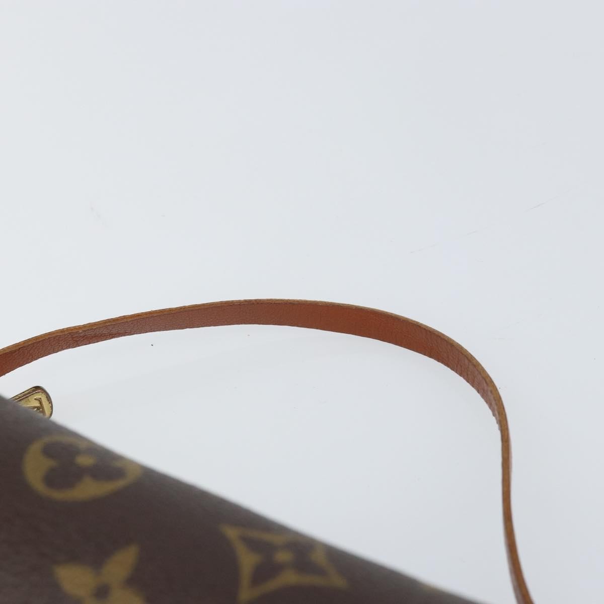 Louis Vuitton Papillon Pochette Monogram Canvas, BROWN, CANVAS, Clutche & pouche