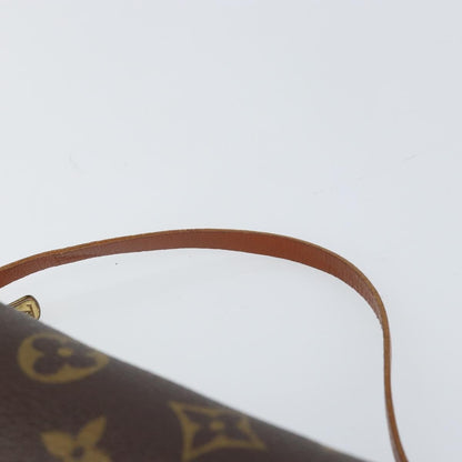 Louis Vuitton Papillon Pochette Monogram Canvas, BROWN, CANVAS, Clutche & pouche