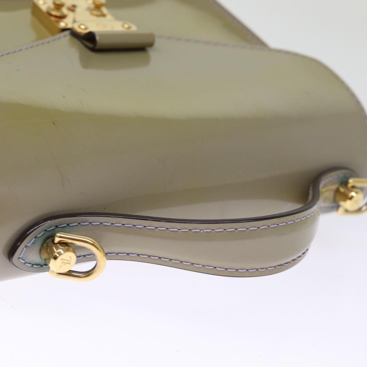 Louis Vuitton Monceau Handbag Vernis, PURPLE, PATENT_LEATHER, Handbag