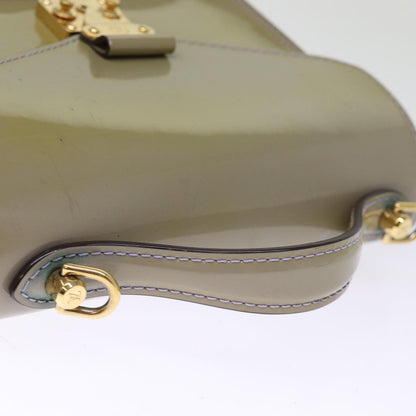 Louis Vuitton Monceau Handbag Vernis, PURPLE, PATENT_LEATHER, Handbag