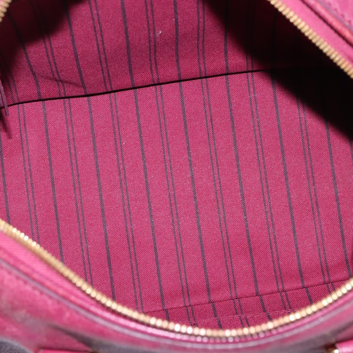 Louis Vuitton Speedy Bandouliere Bag Monogram Empreinte Leather, PURPLE, LEATHER, Handbag