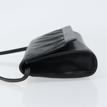 Gucci Vintage Shoulder Bag Leather, BLACK, LEATHER, Shoulder bag