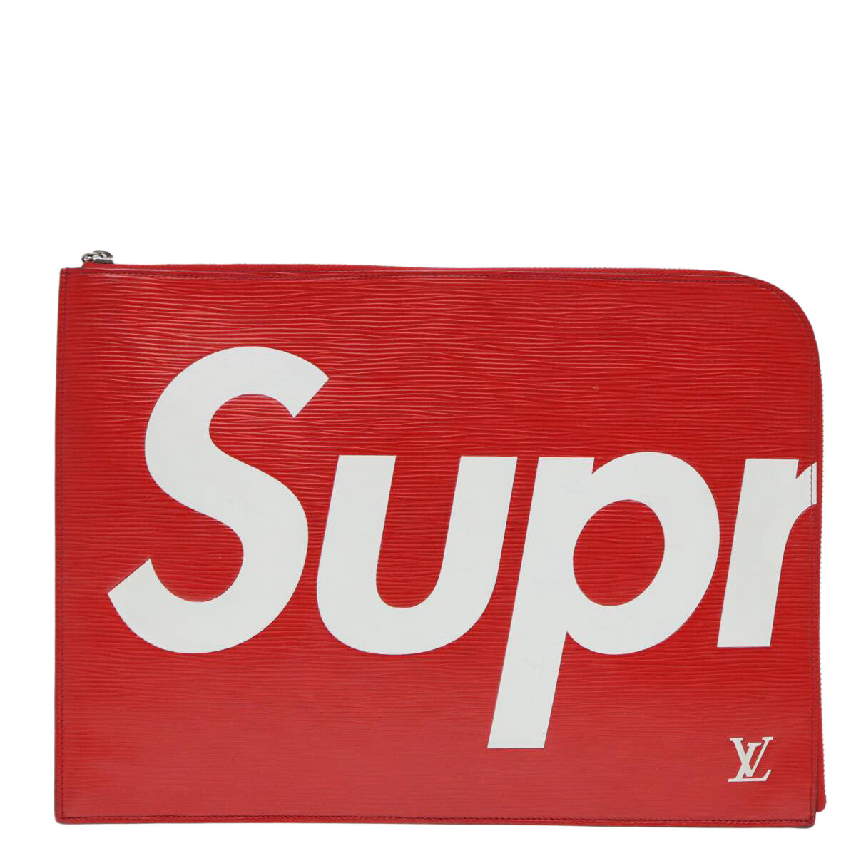 Louis Vuitton Pochette Jour Epi Leather, RED, LEATHER, Clutche & pouche