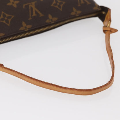Louis Vuitton Pochette Accessoires Monogram Canvas, BROWN, CANVAS, Clutche & pouche