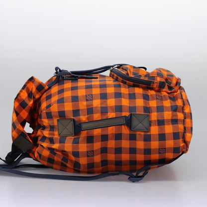 Louis Vuitton Aventure Backpack Damier Nylon, Orange, Nylon, Backpack