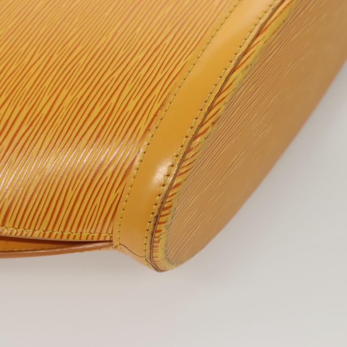 Louis Vuitton Saint Jacques Handbag Epi Leather, YELLOW, LEATHER, Handbag