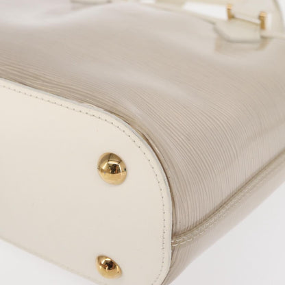 Louis Vuitton Plage Lagoon Bay Handbag Vinyl Epi Leather, White, Leather, Handbag