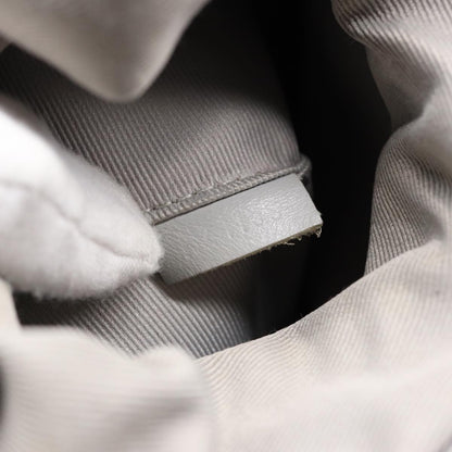 Louis Vuitton Chalk Nano Bag Limited Edition Logo Story Monogram Canvas, GRAY, CANVAS, Handbag