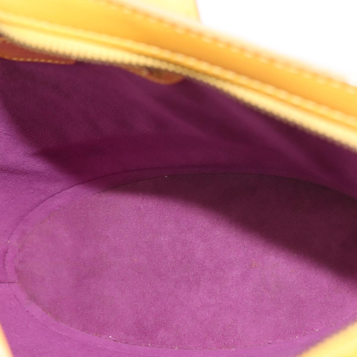 Louis Vuitton Saint Jacques Handbag Epi Leather, YELLOW, LEATHER, Handbag