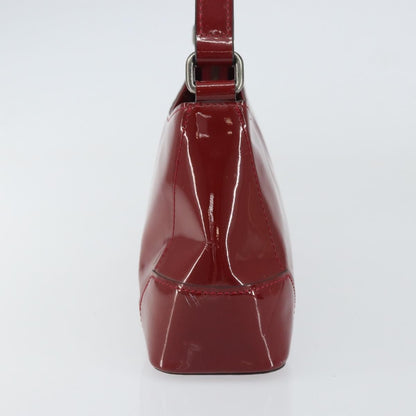 Burberry Vintage Shoulder Bag Patent leather, RED, PATENT_LEATHER, Shoulder bag