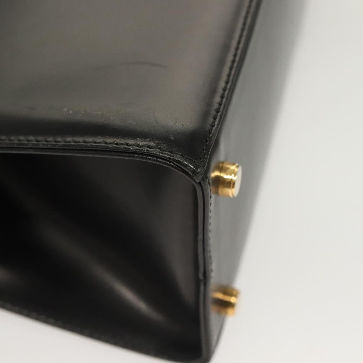 Salvatore Ferragamo Convertible Vara Bow Tote Leather, BLACK, LEATHER, Handbag