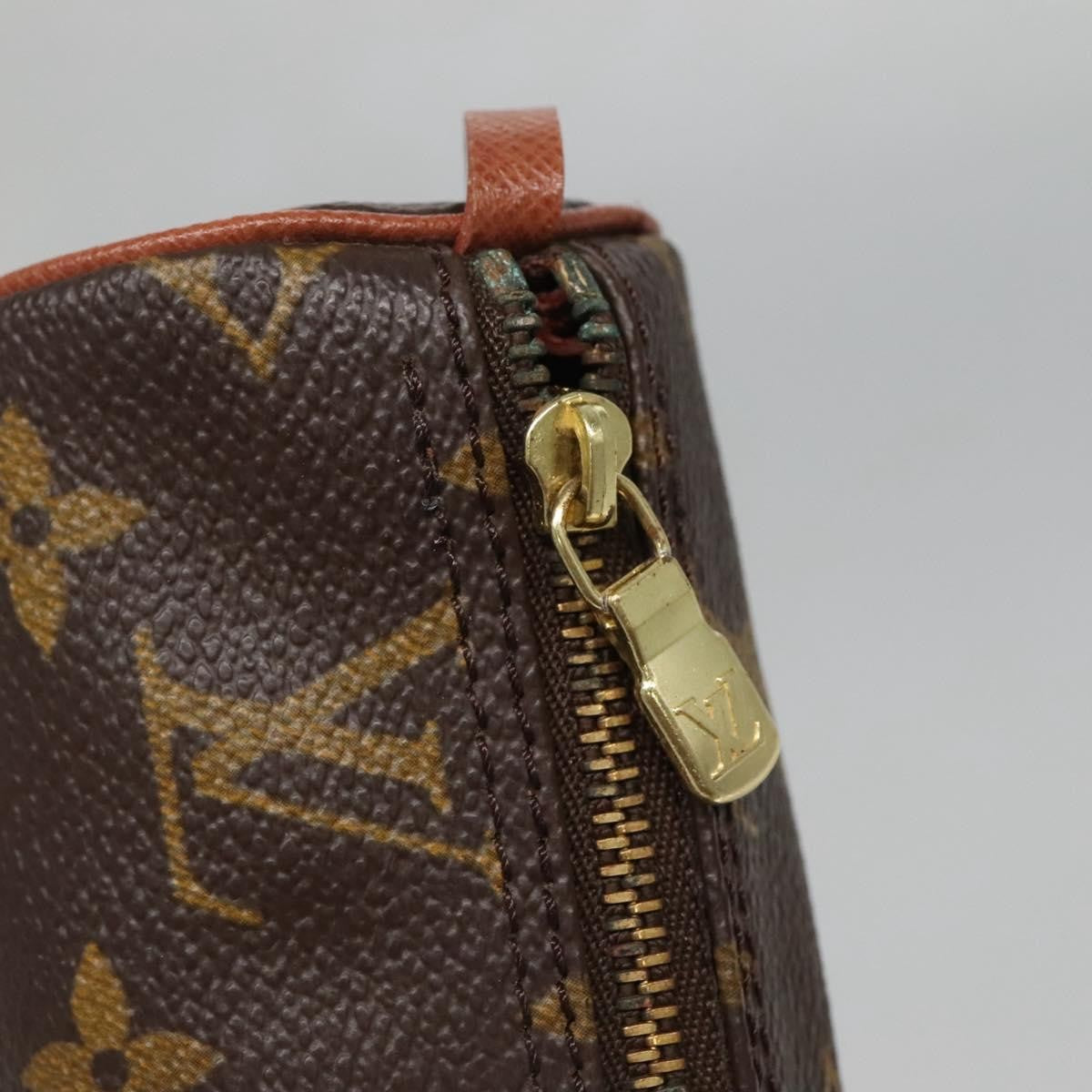 Louis Vuitton Papillon Pochette Monogram Canvas, BROWN, CANVAS, Clutche & pouche