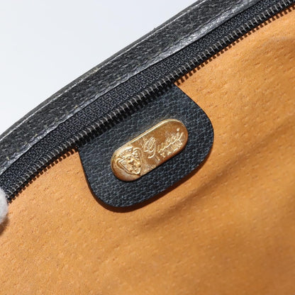 Gucci Vintage clutch Bag Leather, BLACK, LEATHER, Clutche & pouche