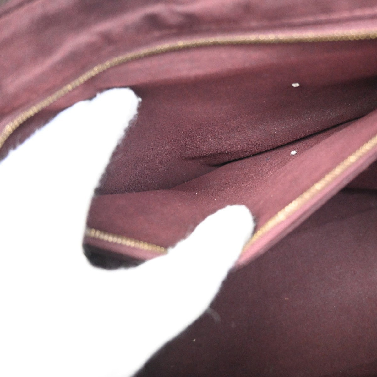 Louis Vuitton Greenwich Bag Damier, BROWN, CANVAS, Handbag