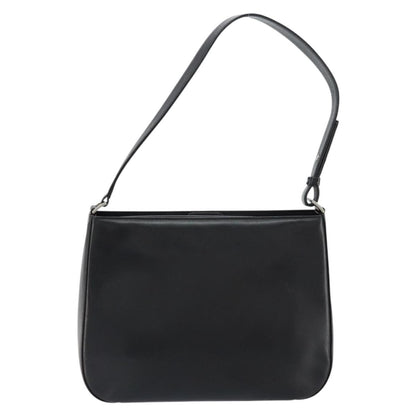 Burberry Nova check Shoulder bag Leather, BLACK, LEATHER, Shoulder bag