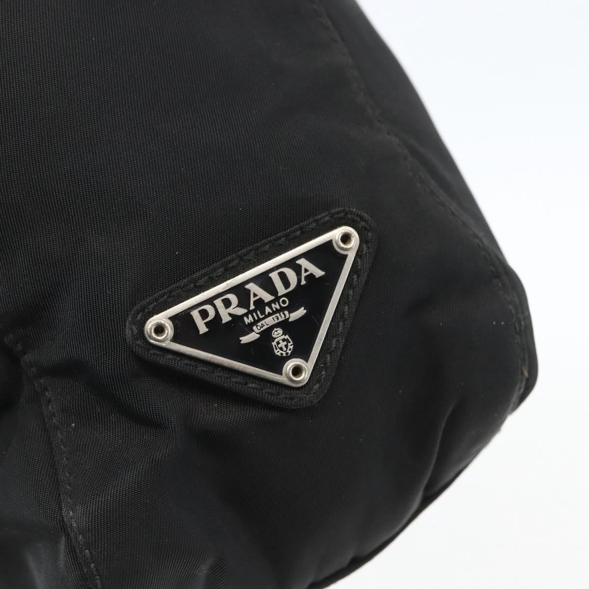 Prada Vintage Tote Tessuto, Black, Nylon, Tote Bag