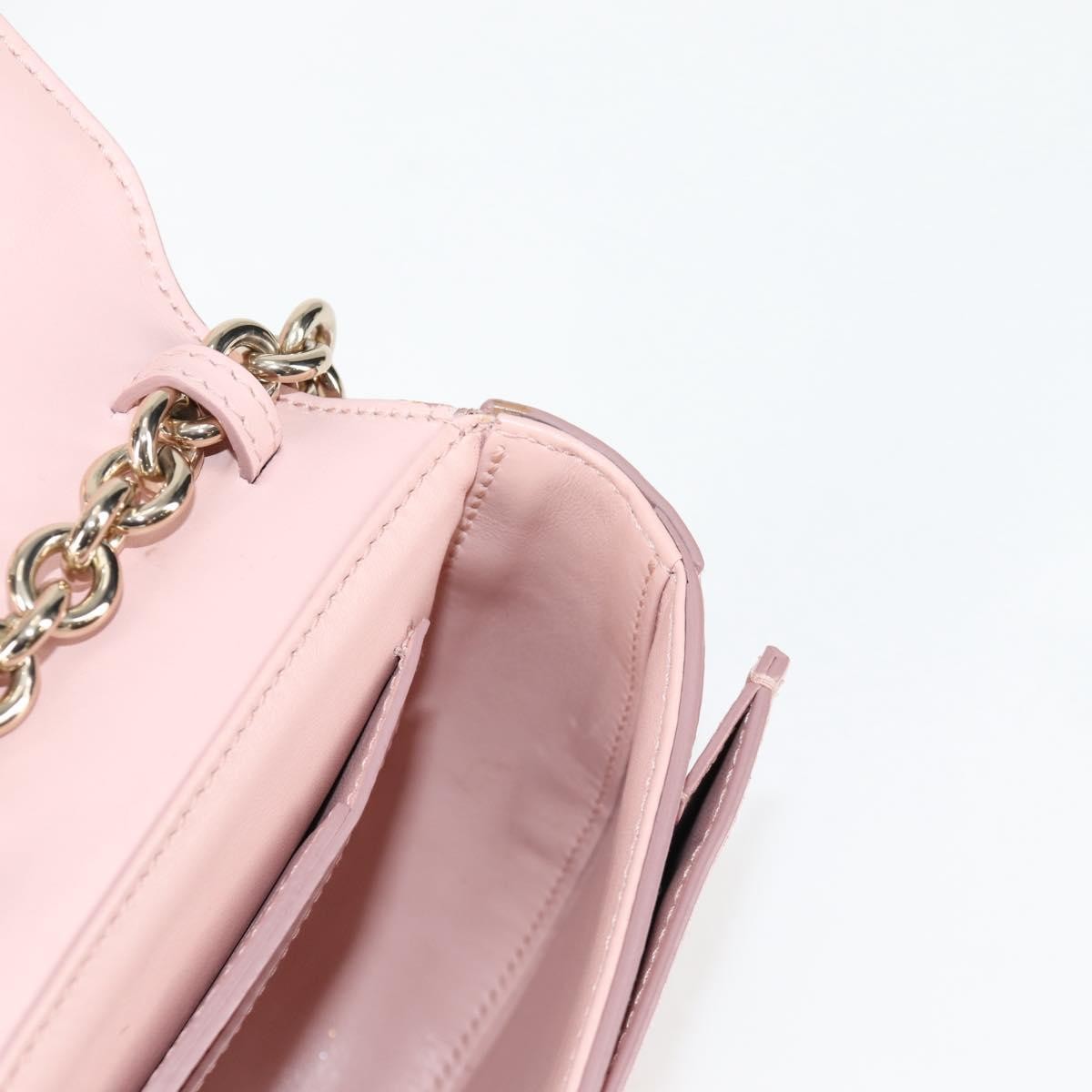 Salvatore Ferragamo Vela Flap Crossbody Bag Leather, PINK, LEATHER, Crossbody bag