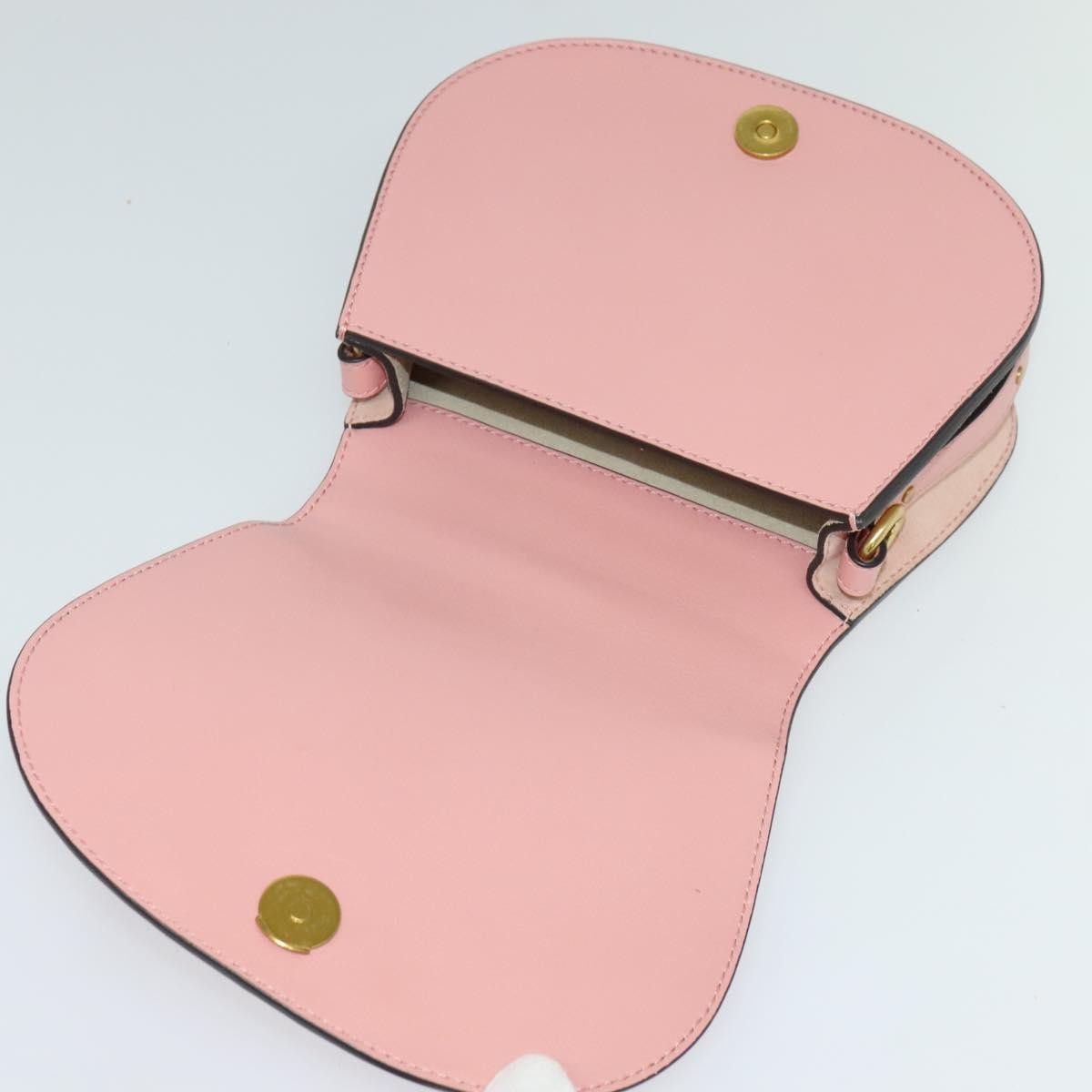 Chloe Nile Crossbody Bag Leather, Pink, Leather, Handbag