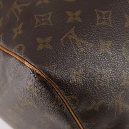 Louis Vuitton Keepall Bag Monogram Canvas, BROWN, CANVAS, Travel bag