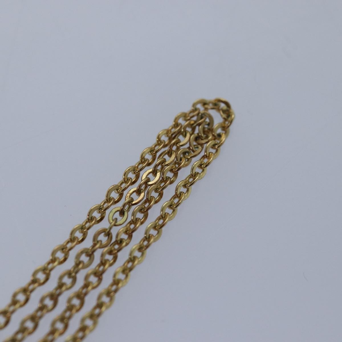 Christian Dior CD Pendant Necklace Gold-plated, GOLD, METAL, Necklace