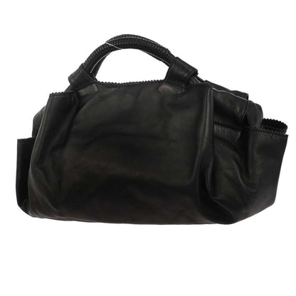 Loewe Anagram Logo Nappa Aire Hand Bag Leather, BLACK, LEATHER, Handbag
