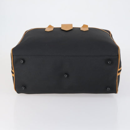 Saint Laurent Vintage Boston PVC Leather, BLACK, PVC, Travel bag