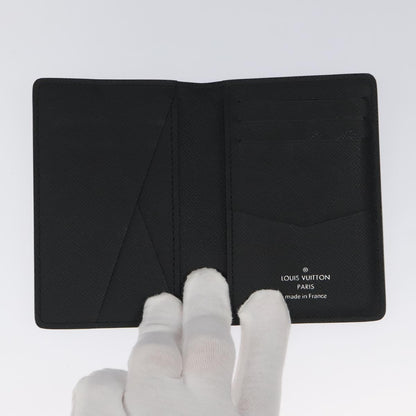 Louis Vuitton Pocket Organizer Limited Edition Monogram Canvas, BLACK, CANVAS, Clutche & pouche