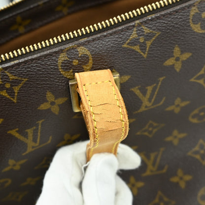 Louis Vuitton Cabas Mezzo Monogram Canvas, BROWN, CANVAS, Tote bag