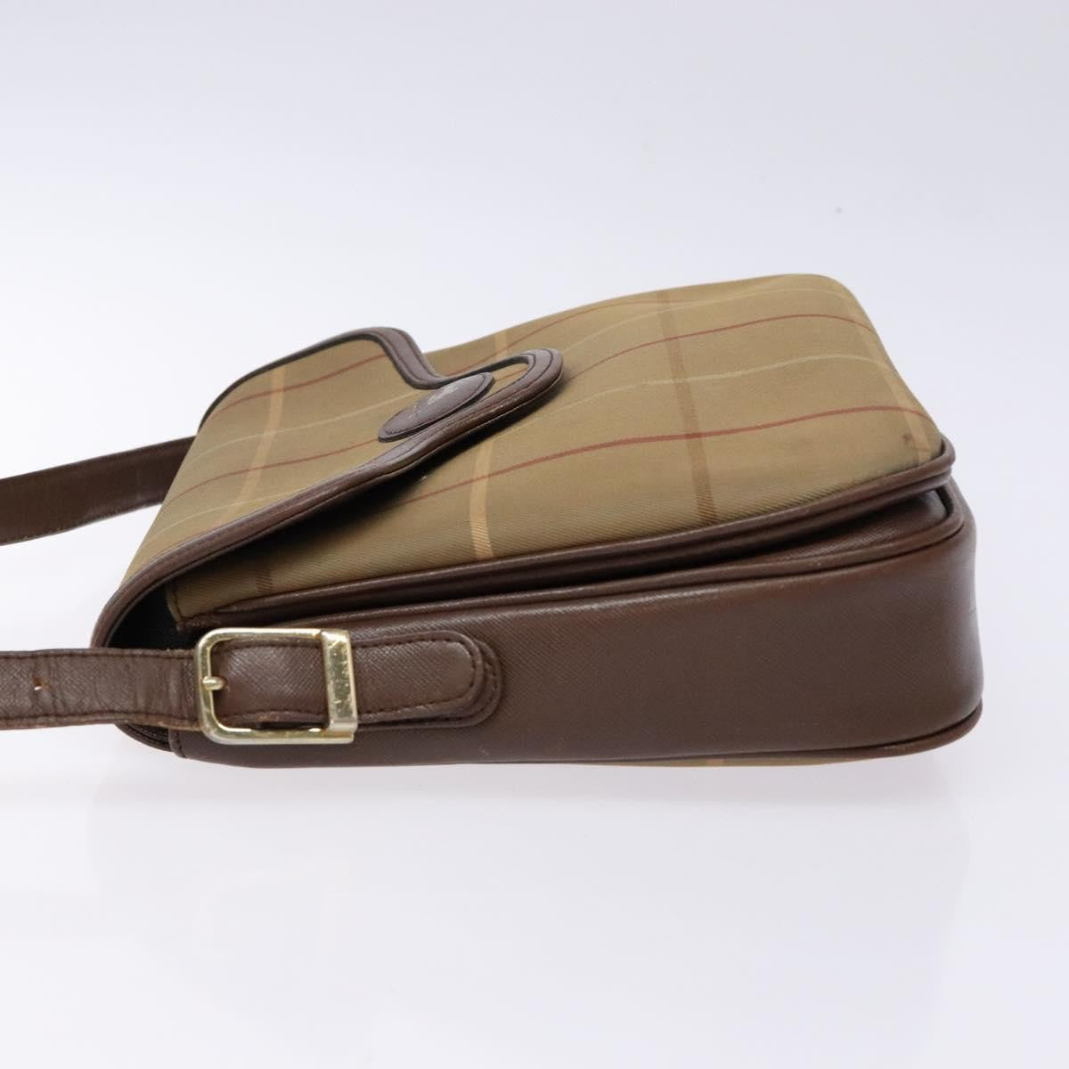 Burberry Nova check Shoulder bag Canvas, BEIGE, CANVAS, Shoulder bag