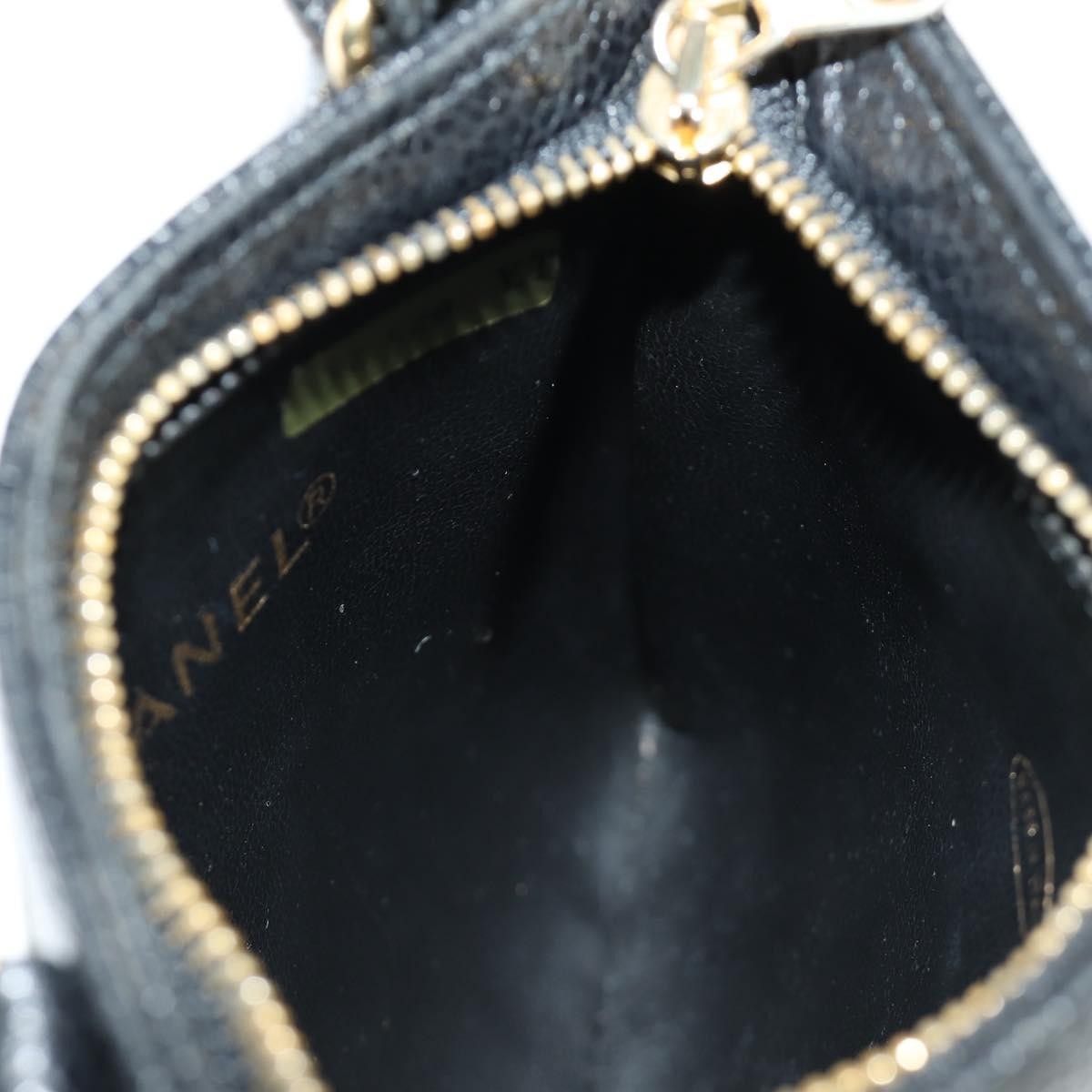 Chanel Vintage Timeless Belt Bag Caviar, Black, Leather, Clutch
