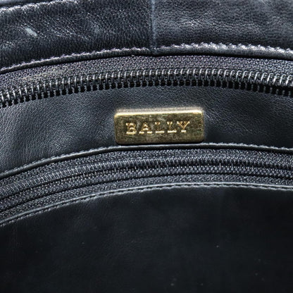 Bally Vintage Shoulder Bag Quilted leather, Black, Leather, Shoulder Bag