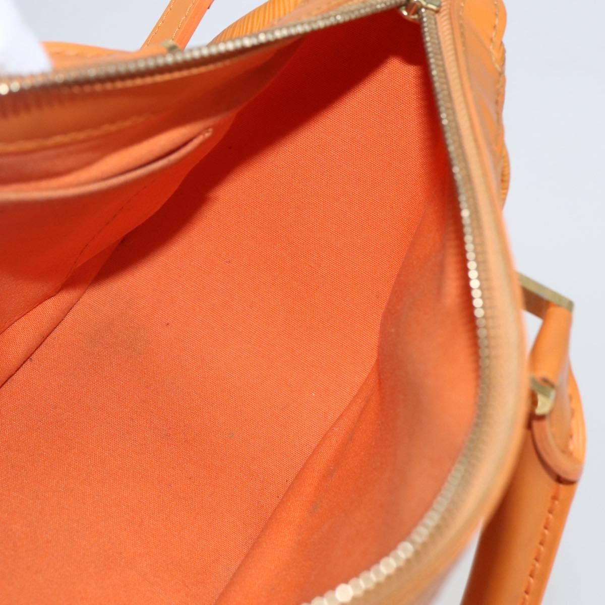 Louis Vuitton Danura Handbag Epi, ORANGE, LEATHER, Handbag