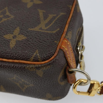 Louis Vuitton Wapity Trousse Pouch Monogram Canvas, BROWN, CANVAS, Clutche & pouche