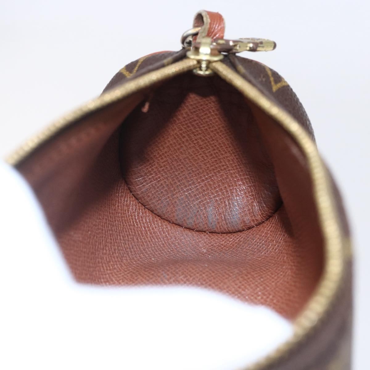 Louis Vuitton Papillon Pochette Monogram Canvas, BROWN, CANVAS, Clutche & pouche