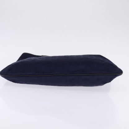 Celine C Sulky Handbag Canvas, NAVY, CANVAS, Handbag