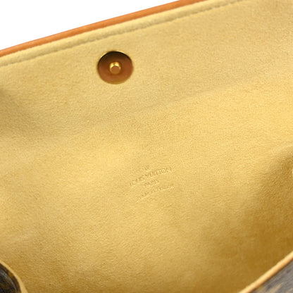 Louis Vuitton Florentine Waist Bag Monogram Canvas, BROWN, CANVAS, Shoulder bag