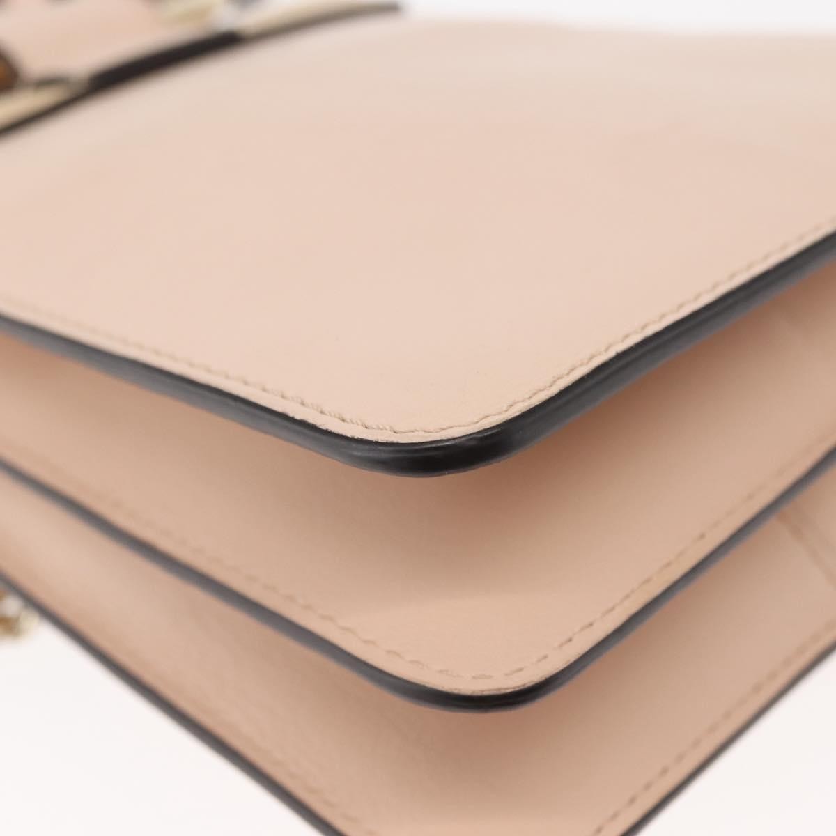 Chloe Faye Bracelet Crossbody Bag Leather and Suede, PINK, SUEDE, Crossbody bag