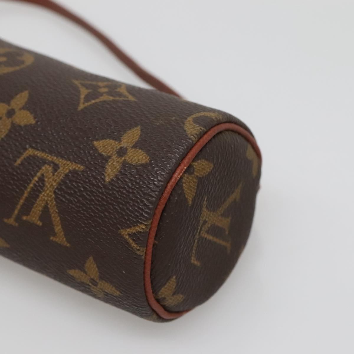 Louis Vuitton Papillon Pochette Monogram Canvas, BROWN, CANVAS, Clutche & pouche