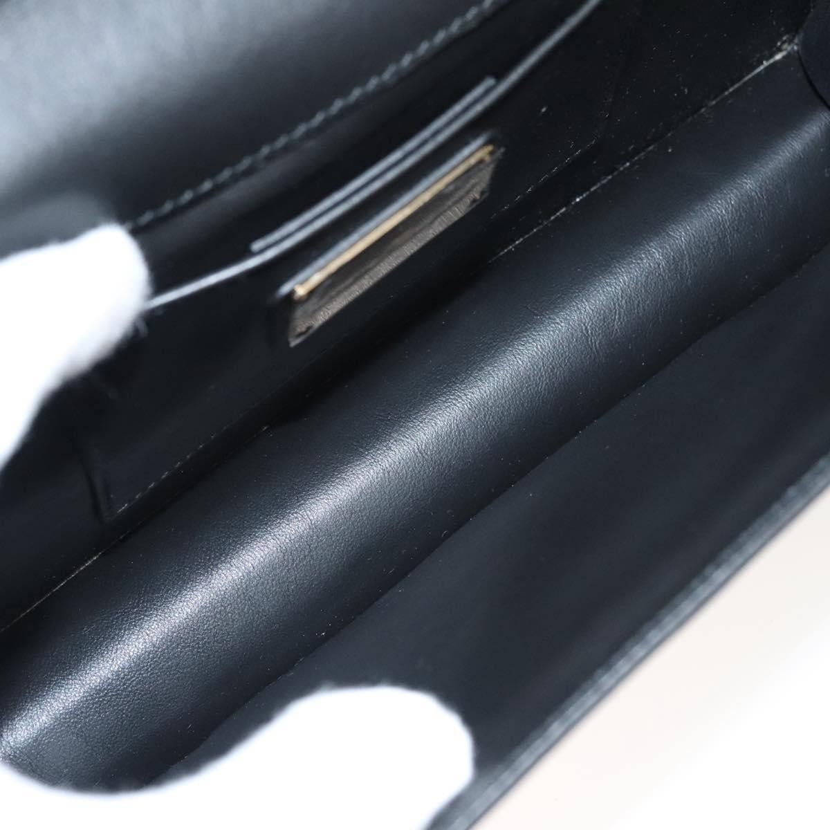 Salvatore Ferragamo Thalia Shoulder Bag Leather, BLACK, LEATHER, Shoulder bag