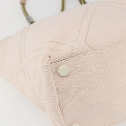 Chanel Vintage Cruise Line No.5 Tote Quilted Canvas, PINK, CANVAS, Tote bag