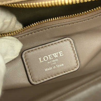 Loewe Amazona Bag Leather, GRAY, LEATHER, Handbag