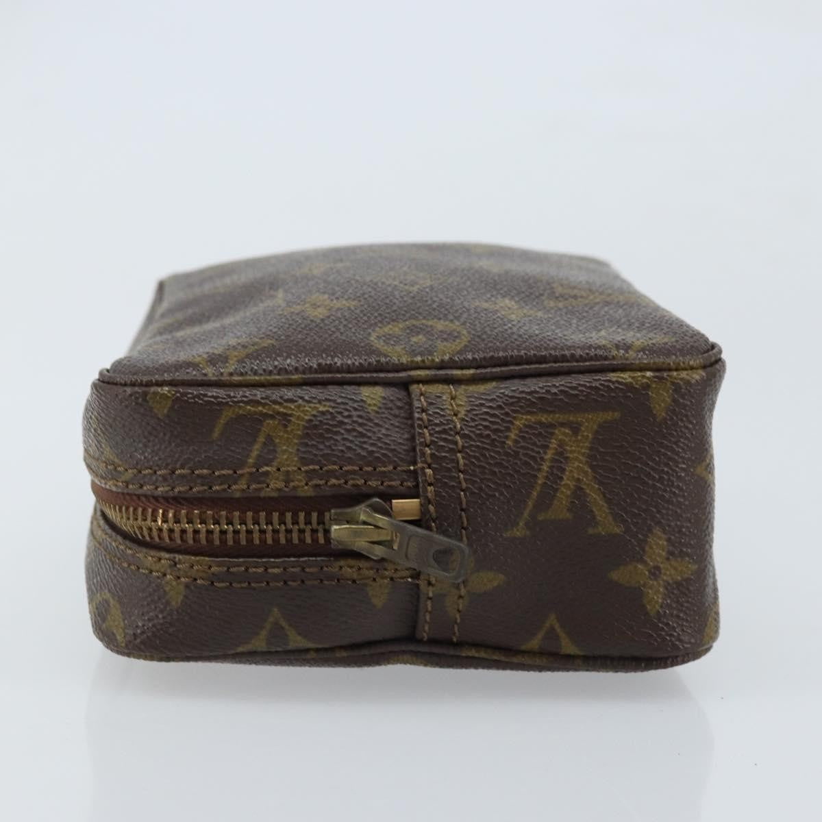 Louis Vuitton Trousse Toilette Monogram Canvas, BROWN, CANVAS, Clutche & pouche