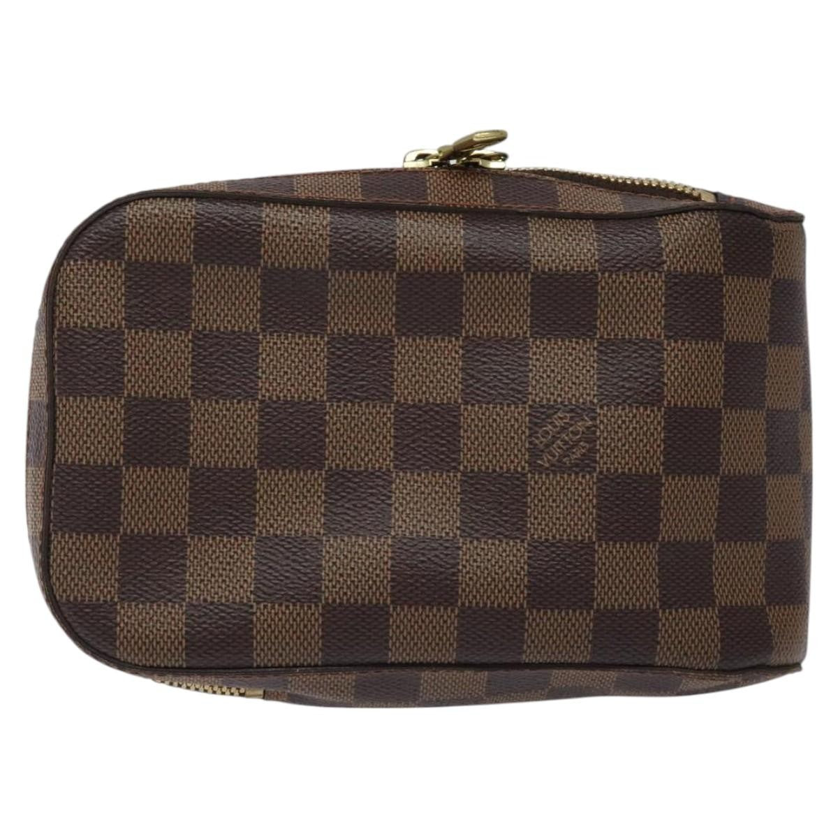 Louis Vuitton Geronimos Waist Bag Damier, BROWN, CANVAS, Shoulder bag