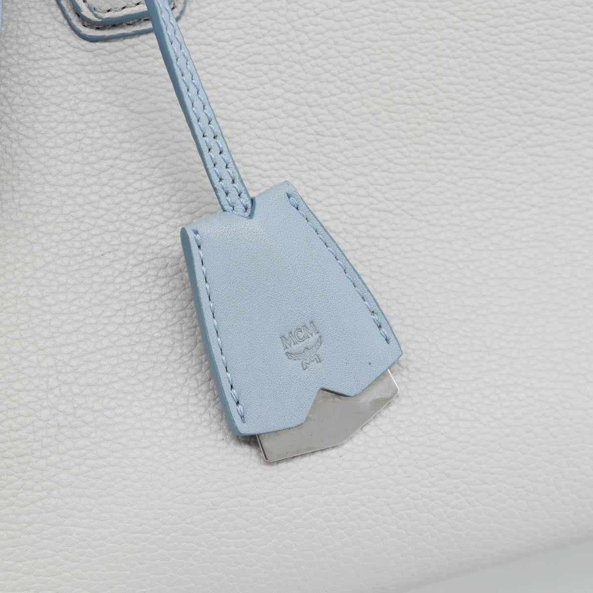 MCM Milla Leather, Gray, Leather, Handbag