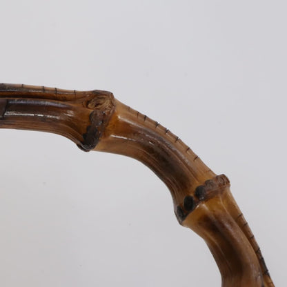 Gucci Vintage Bamboo Backpack Suede, KHAKI, SUEDE, Backpack