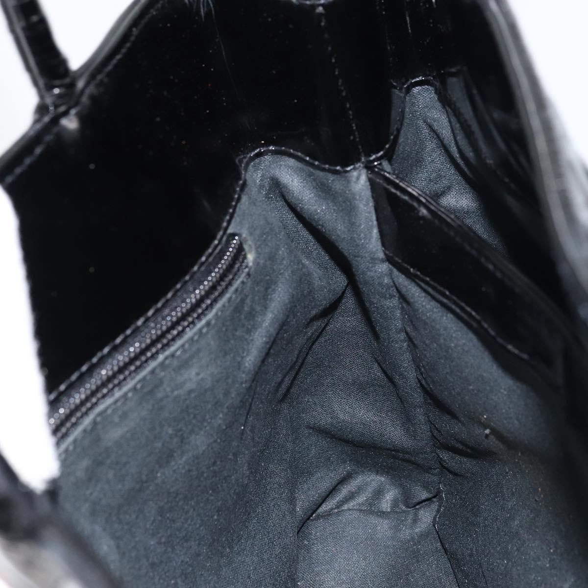Bottega Veneta Intrecciato Tote Patent leather, BLACK, PATENT_LEATHER, Tote bag