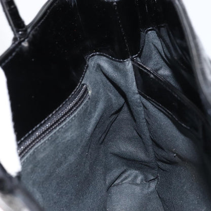 Bottega Veneta Intrecciato Tote Patent leather, BLACK, PATENT_LEATHER, Tote bag